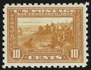 Sale 905, Lot 2519, 1913-15 Panama-Pacific Issue (Scott 397 thru 404)