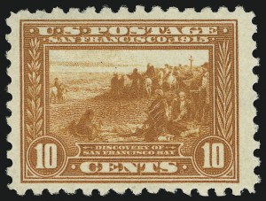 Sale 905, Lot 2524, 1913-15 Panama-Pacific Issue (Scott 397 thru 404)