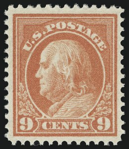 Sale 905, Lot 2546, Washington-Franklin Issues (Scott 405 to 423)