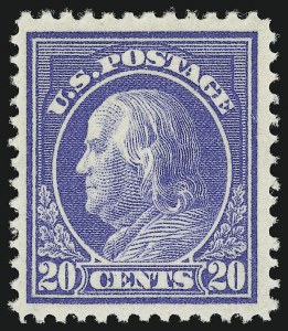 Sale 905, Lot 2553, Washington-Franklin Issues (Scott 405 to 423)