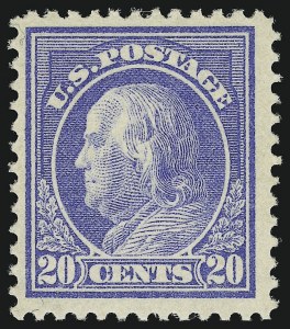 Sale 905, Lot 2554, Washington-Franklin Issues (Scott 405 to 423)