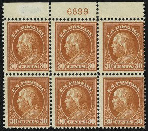 Sale 905, Lot 2556, Washington-Franklin Issues (Scott 405 to 423)