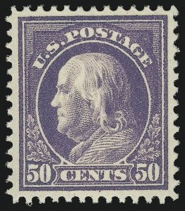 Sale 905, Lot 2559, Washington-Franklin Issues (Scott 405 to 423)