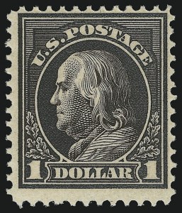 Sale 905, Lot 2563, Washington-Franklin Issues (Scott 405 to 423)