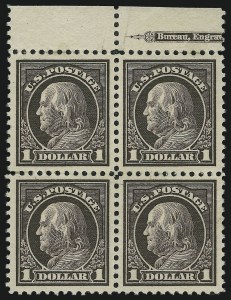Sale 905, Lot 2724, 1916-23 Issues (Scott 491 to 519)