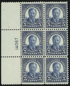 Sale 905, Lot 2758, 1922-25 Issue (Scott 551 to Later Issues), 5c Dark Blue (557) Sale 905, Lot 2758, 1922-25 Issue (Scott 551 to Later Issues)
