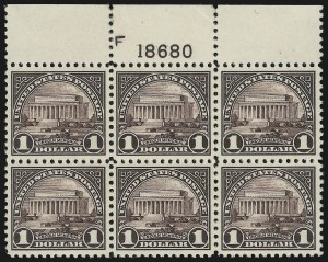 Sale 905, Lot 2764, 1922-25 Issue (Scott 551 to Later Issues)