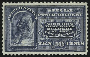 Sale 905, Lot 2884, Special Delivery and Registration