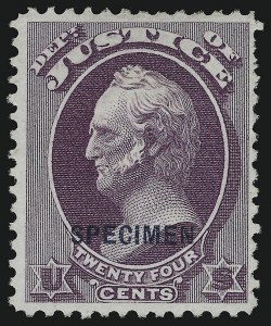 Sale 905, Lot 3333, Official Specimens and Sepcimens