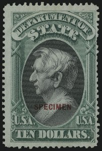 Sale 905, Lot 3366, Official Specimens and Sepcimens