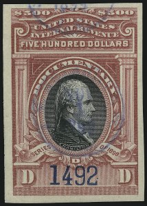 Sale 905, Lot 3586, Revenues