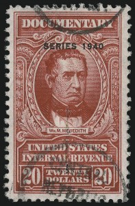 Sale 905, Lot 3591, Revenues