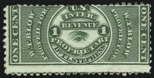 Sale 905, Lot 3632, Private Die Proprietary Stamps