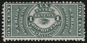 Sale 905, Lot 3633, Private Die Proprietary Stamps