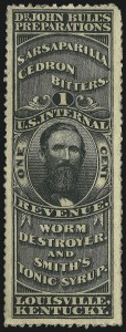Sale 905, Lot 3637, Private Die Proprietary Stamps