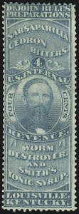 Sale 905, Lot 3638, Private Die Proprietary Stamps