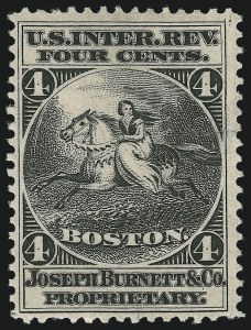 Sale 905, Lot 3639, Private Die Proprietary Stamps