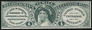 Sale 905, Lot 3643, Private Die Proprietary Stamps