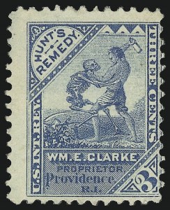 Sale 905, Lot 3647, Private Die Proprietary Stamps