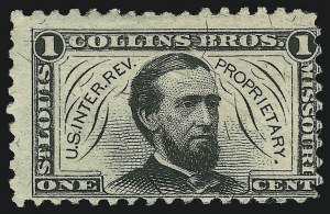 Sale 905, Lot 3649, Private Die Proprietary Stamps