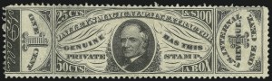 Sale 905, Lot 3653, Private Die Proprietary Stamps