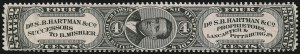 Sale 905, Lot 3656, Private Die Proprietary Stamps