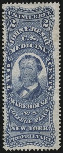 Sale 905, Lot 3662, Private Die Proprietary Stamps