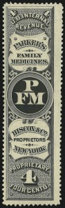 Sale 905, Lot 3667, Private Die Proprietary Stamps
