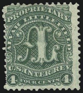 Sale 905, Lot 3685, Private Die Proprietary Stamps