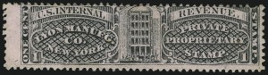Sale 905, Lot 3687, Private Die Proprietary Stamps