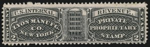 Sale 905, Lot 3688, Private Die Proprietary Stamps