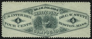 Sale 905, Lot 3707, Private Die Proprietary Stamps