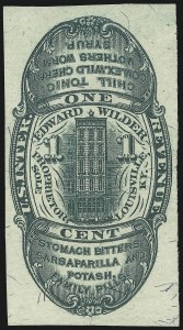 Sale 905, Lot 3715, Private Die Proprietary Stamps