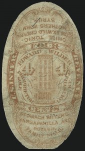 Sale 905, Lot 3717, Private Die Proprietary Stamps