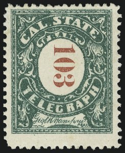 Sale 905, Lot 3768, Telegraph Stamps