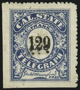 Sale 905, Lot 3770, Telegraph Stamps