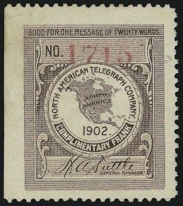 Sale 905, Lot 3774, Telegraph Stamps
