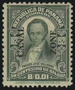 Sale 905, Lot 3800, Canal Zone