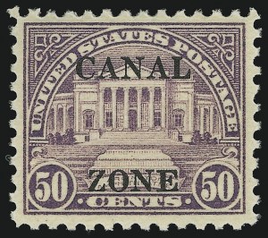 Sale 905, Lot 3808, Canal Zone