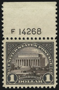 Sale 910, Lot 104, 1922 and Later Issues (Scott 537 to 573a)