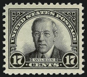 Sale 910, Lot 131, Later Issues (Scott 617 to 630), 17c Black (623) Sale 910, Lot 131, Later Issues (Scott 617 to 630)