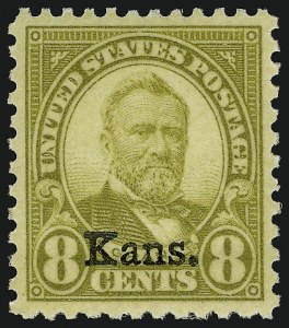 Sale Number 910, Lot Number 152, Later Issues (Kans-Nebr. overprints) Sale Number 910, Lot Number 152, Later Issues (Kans-Nebr. overprints)