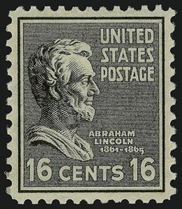 Sale 910, Lot 184, Later Issues (Presidentials, Famous Americans)