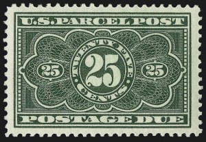 Sale 910, Lot 255, Parcel Post Postage Due, Special Handling