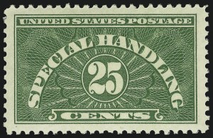 Sale 910, Lot 256, Parcel Post Postage Due, Special Handling