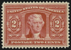 Sale Number 910, Lot Number 62, Louisiana Purchase and Jamestown Issues