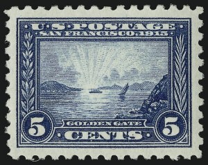 Sale 910, Lot 83, 1913-15 Panama-Pacific Issue