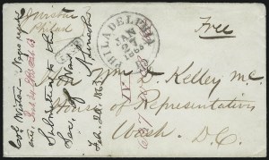 Sale 913, Lot 503, Stampless Covers