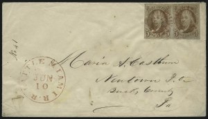 Sale 913, Lot 521, 1847 Issue