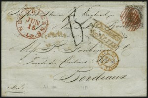 Sale 913, Lot 522, 1847 Issue